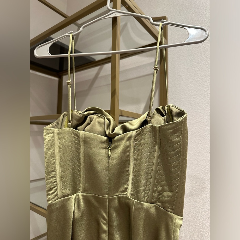 House of CB Olive Green Midi Dress - Picture 10 of 15